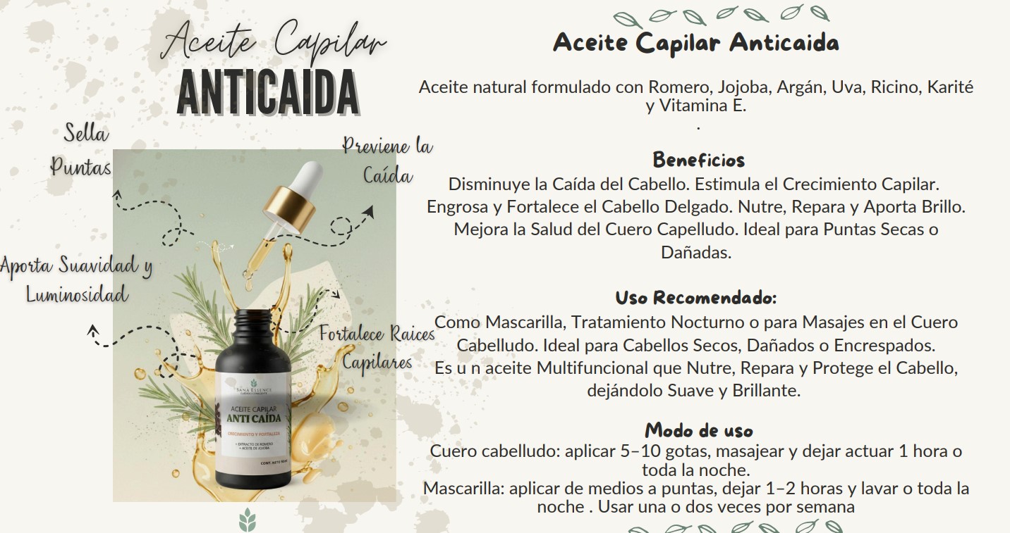 Aceite Capilar Anticaída